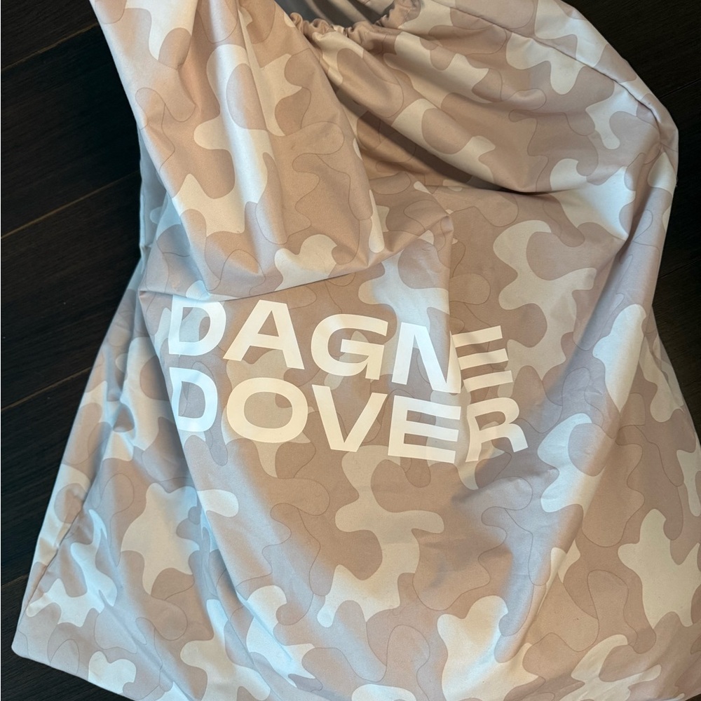 Dagne Dover Olive Green Tote with Dual Carry Handles - Picture 11 of 11